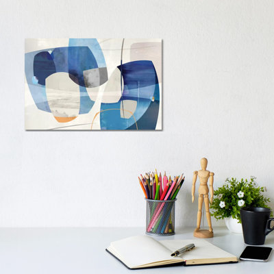 Shapes And Shapes by PI Studio - Wrapped Canvas Print