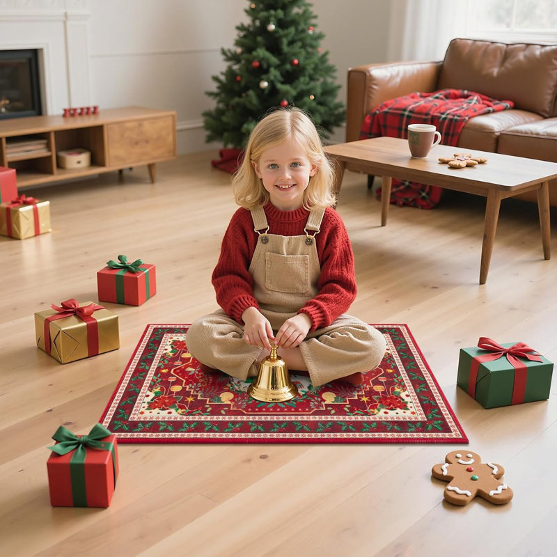Tapis de Noël, Rectangulaire 2 pi x 3 pi