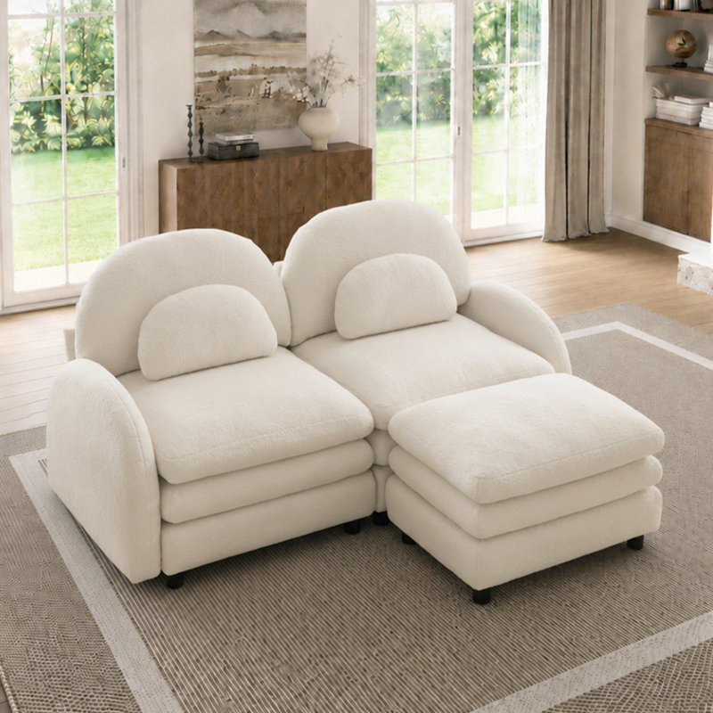 Canapés modulaires Cloud Comfort, canapé modulaire 2 places pour la maison Cloud Comfort