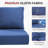 Ancolonia Outdoor 6" Thick Cushion Set - Seat/Back Cushions For Swivel Gliders And Armchairs (Set Of 5)-147992181-147992163