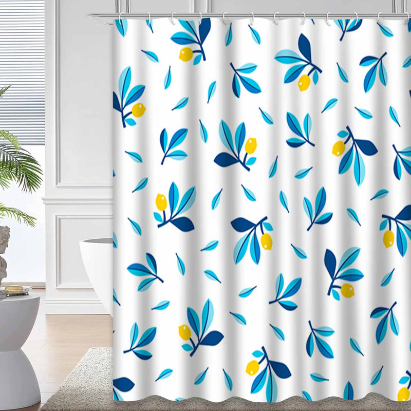Rideau de douche Elegant Summer, L 72 po x l 78 po