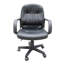 Chaise de travail en similicuir Payne