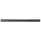 Chester 12" x 0.5" Ceramic Round Tile Trim in Matte Black
