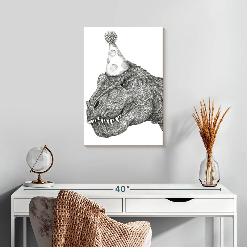 Brampt Party Dinosaur, 24" H x 16" W