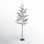 Electric Icy Pine Tree 7ft with 108 Warm White LEDs