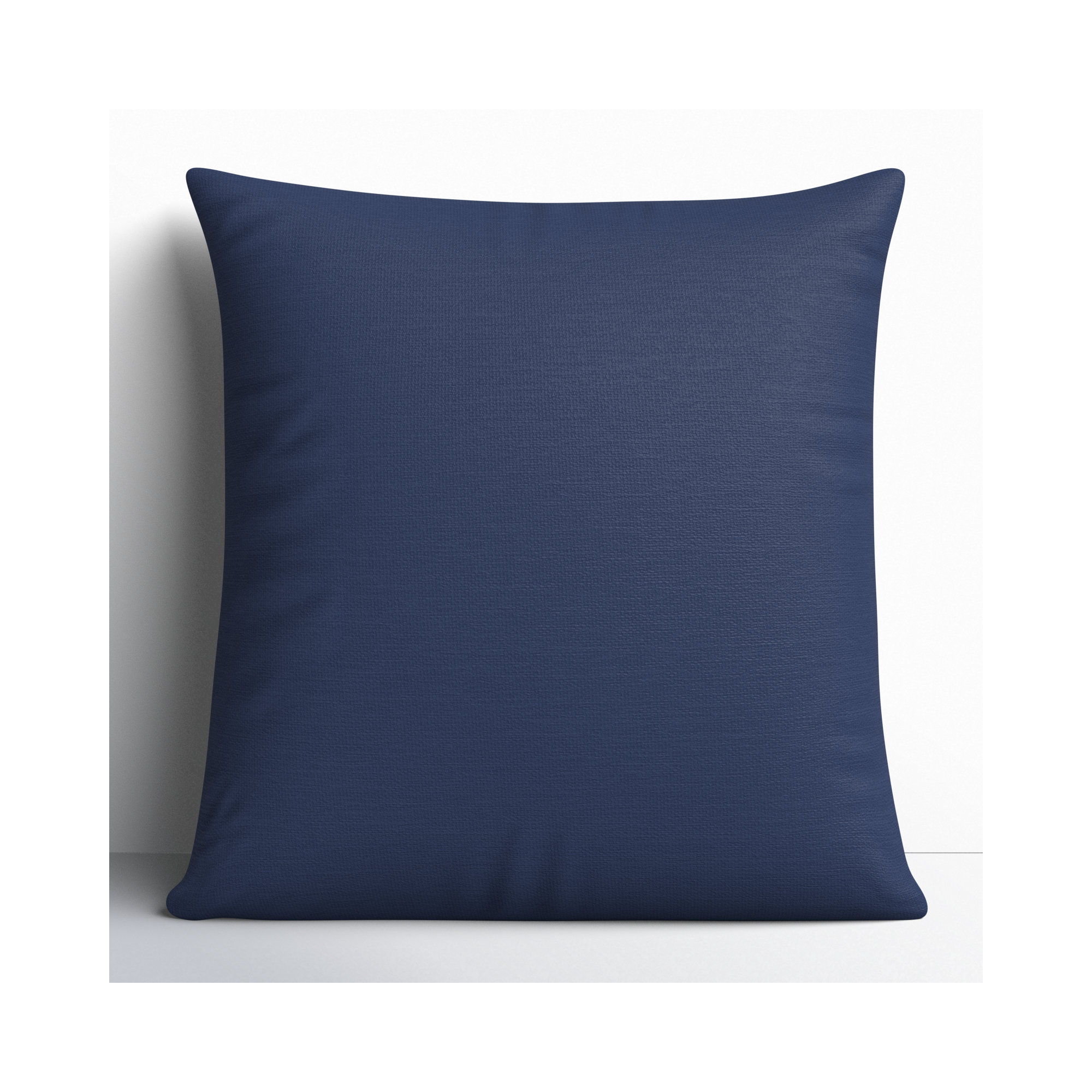  Outdoor Square Pillow Cover & Insert, Canvas Navy Sunbrella®, 18"H x 18"W