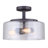 Atlanta Glass Semi Flush Mount