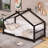 Twin Size House Bed Wood Bed-96248279-96248274