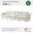 Jagger Modern Wide-Seat Modular Storage Sofa-1665060964-1665060966-1665060891