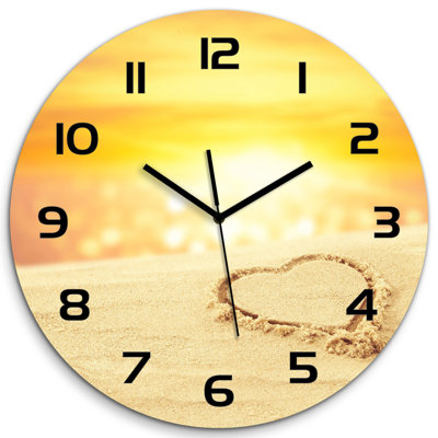 Jobina Glass Wall Clock