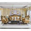 Fauteuil Villa European Luxury 52,7 de large