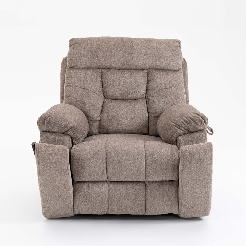 Old age electric lift chair, flat high density foam electric sofa, with heating and massage functions, can tilt to 180 degrees, 2 pocket cup holders, 2 remote controls, dual OKIN motors