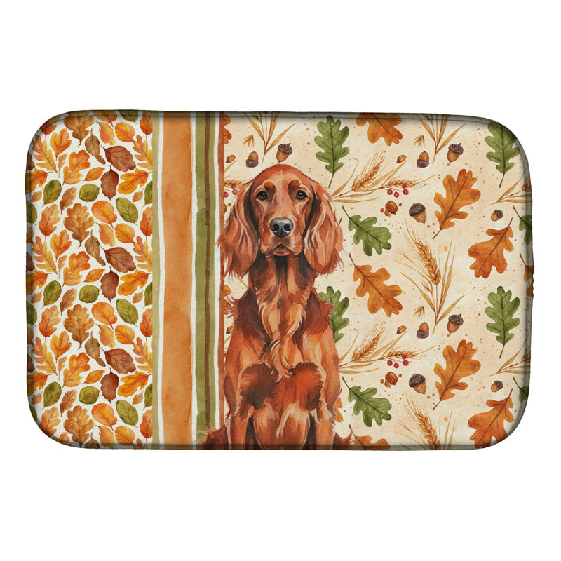 Tapis de séchage d'automne Irish Setter Heirloom