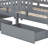 A Wooden Twin-Sized Daybed With Fence-Style Guardrails And Two Integrated Drawers-105707159-105707157