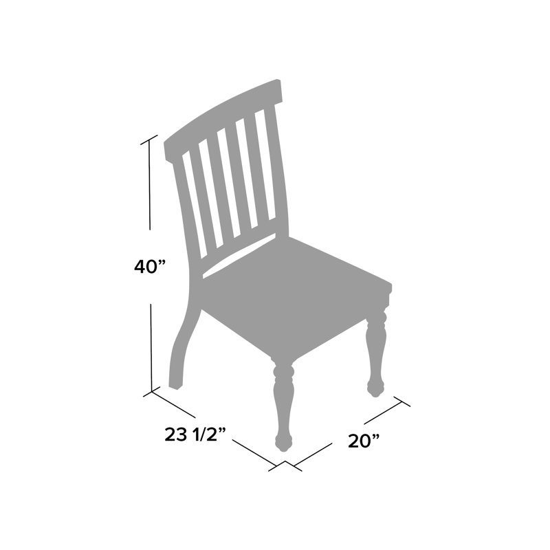 Heppman 18'' H Side Chair