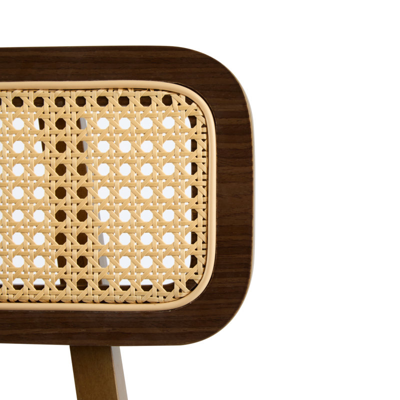 Tabouret de bar en bois Bari, ensemble de 2