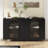 60" W 4-Doors Sideboard With Adjustable Shelves-894819705