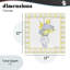 Vase de printemps sur toile écossaise jaune, design par Lee Ann Sanders-44177536