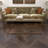 Honea Metal Gold Coffee Table with Clear Glass Top and Acrylic Legs