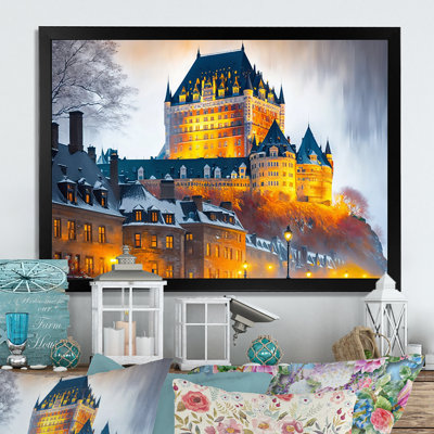 " Chateau Frontenac In Winter V "