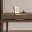 Nut-brown Rectangular Solid Wood with 3 drawers Writing desk