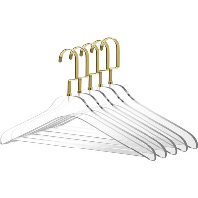 Cintre standard en acrylique pour robe / chandail / chandail