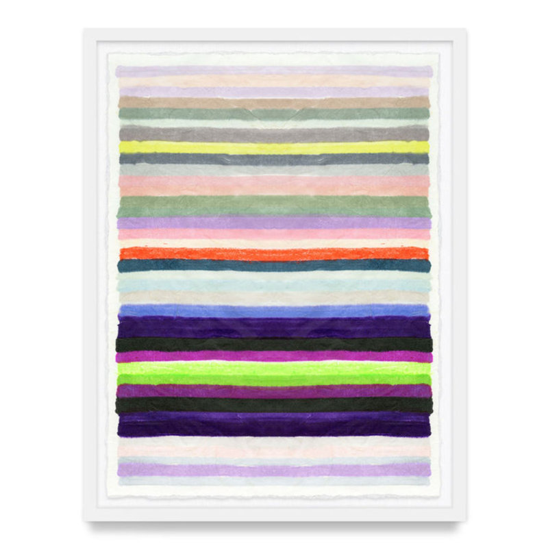 Chromatic Harmony #1 By Kristi Kohut, White Wood, 48" H x 36" W
