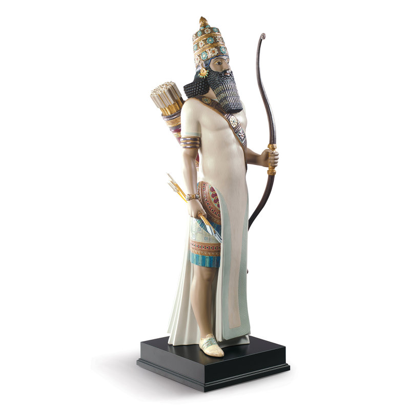 Statue archer assyrienne