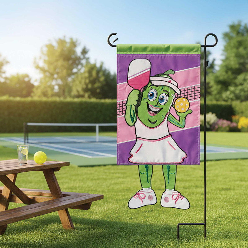 Crazy Leg Pickleball Girl