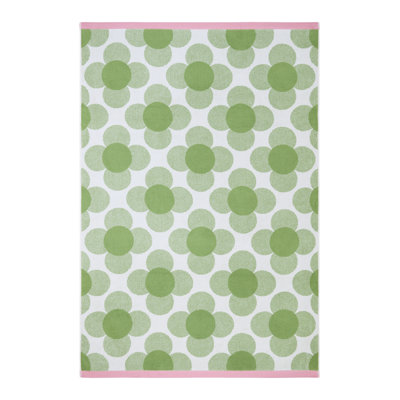 Retro Flower Towels