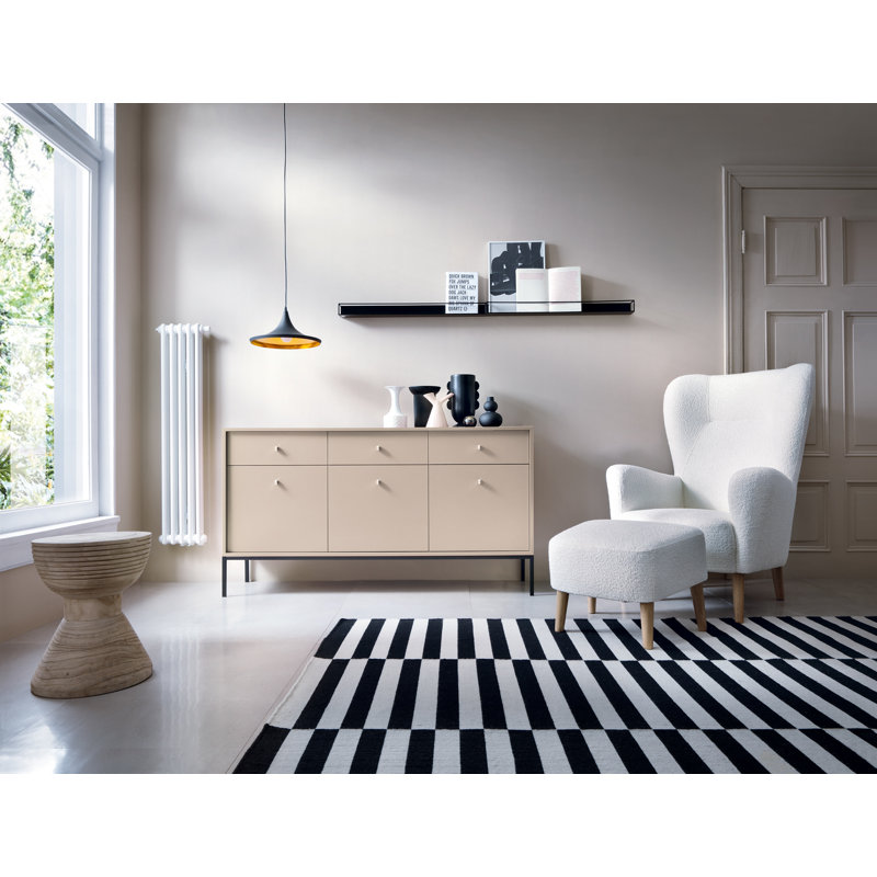 Mickyle 153.4cm Sideboard, Beige