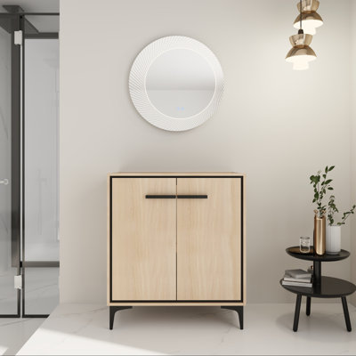 Base de meuble-lavabo 30 po avec deux portes à fermeture douce