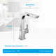 90 Degree Pull Out Single Handle Kitchen Faucet with Duralock™