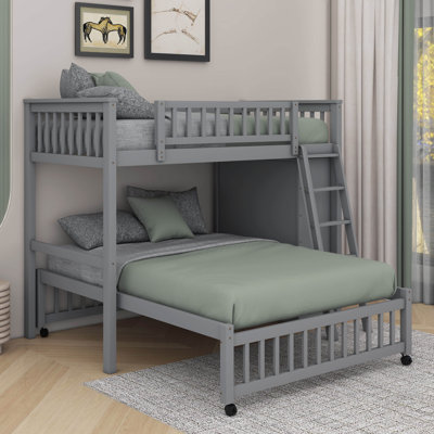 Twin Over Full Bunk Bed With Drawers