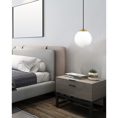 Luminaire suspendu 1 lumière Grovene