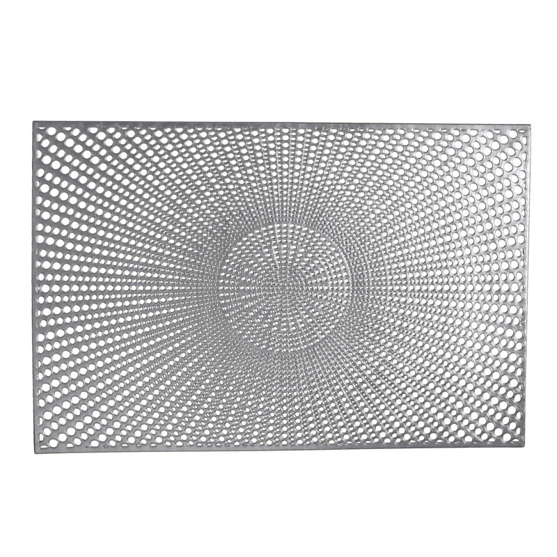 Ensemble de napperons en vinyle 4 pièces, Argent