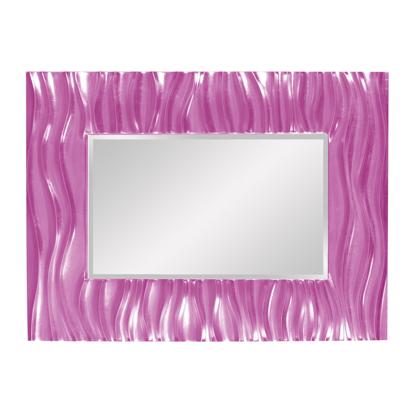 Miroir d'appoint Beahn, Rose vif