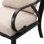 Torpoint Powder Coated Steel Outdoor Lounge Chair