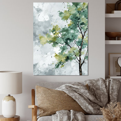 Vert, témoin de l'âge sycomore - arbre sycomore, art mural