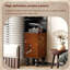 Armoire de coin 70,87 po H