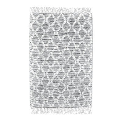 Macrame Geometric Hand Woven Area Rug