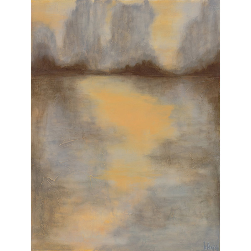 Lake Reflection Painting