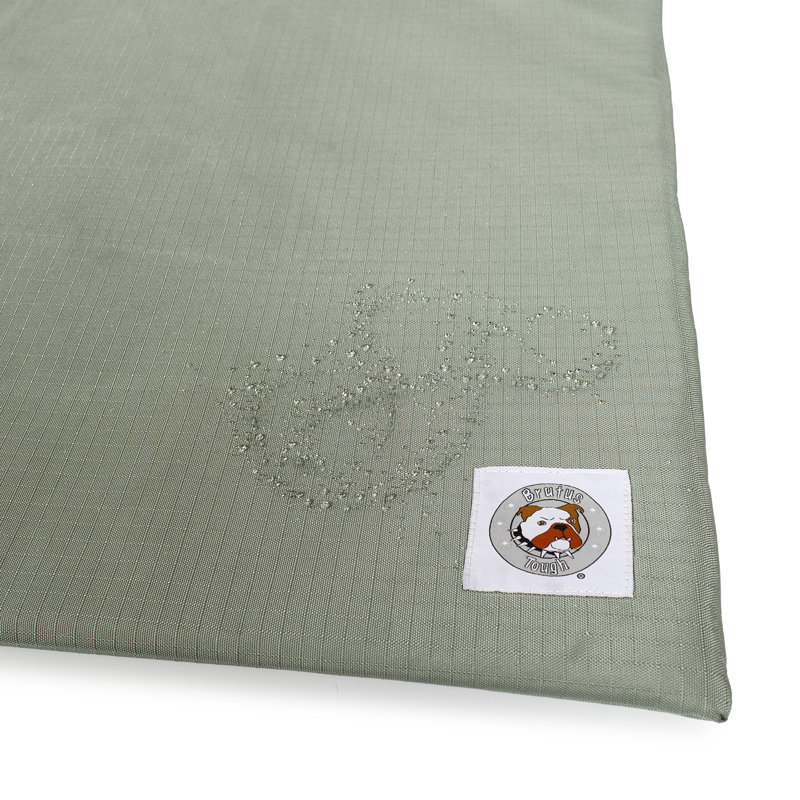 Medium Brutus Tough Chew Resistant Comfort Mat, Blue, Vert, Medium (36"w x 24"d x 1"h)
