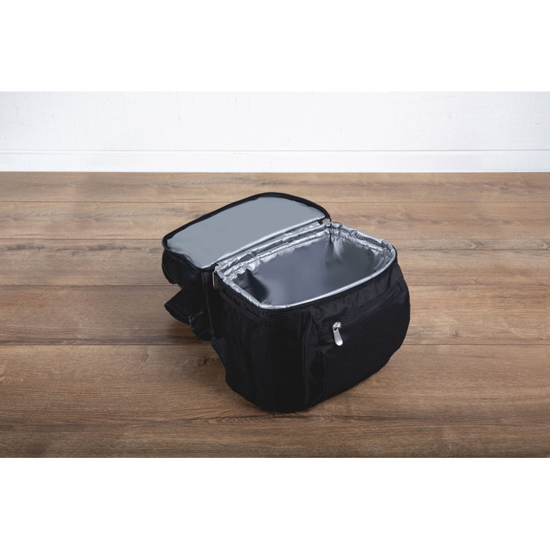 Zuma Backpack Cooler - Soft-Sided Insulated Outdoor Lunch Bag, Black
