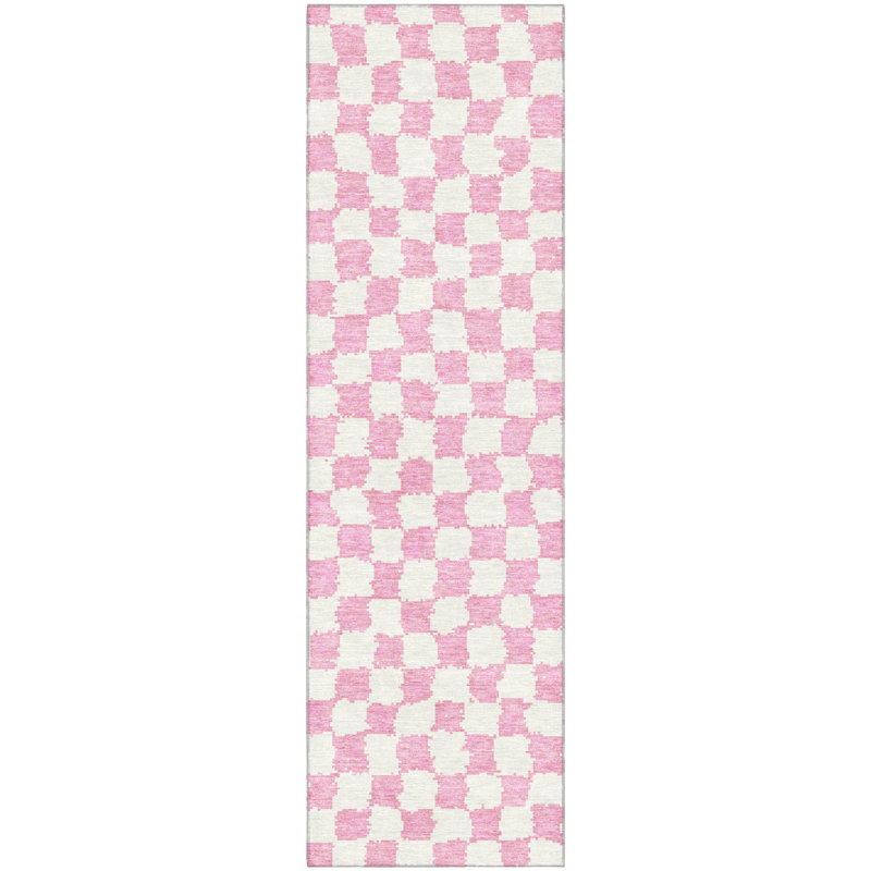 Premium Machine Washable Millbrook AMF1958 Geometric Rug, Runner 2'3" x 7'6"