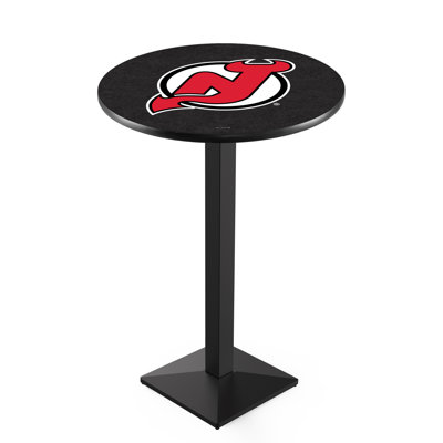 Round Metal Base Dining Table