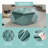 Elegant Velvet Polygon Diamond Tufted Storage Ottoman-93181016