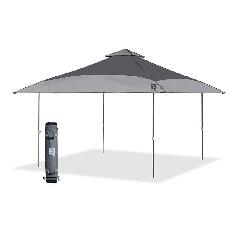 E-Z UP 13' x 13' Royal Blue and Gray Instant Shelter Canopy