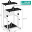 Chariot de rangement pour ordinateur portable / tablette avec roulettes H 24 po x l 20,7 po-101007676