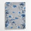 Aquarelle florale 65, art mural gris en métal-347224882